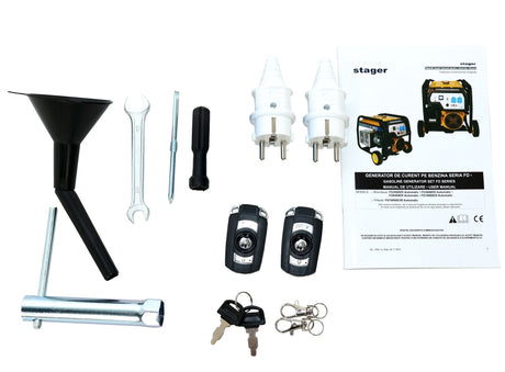 Tragbarer Stromerzeuger YORKING FD 3600ER - SEV