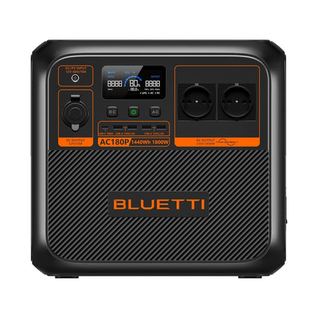 BLUETTI AC180P Tragbare Powerstation I 1800W 1440Wh - SEV