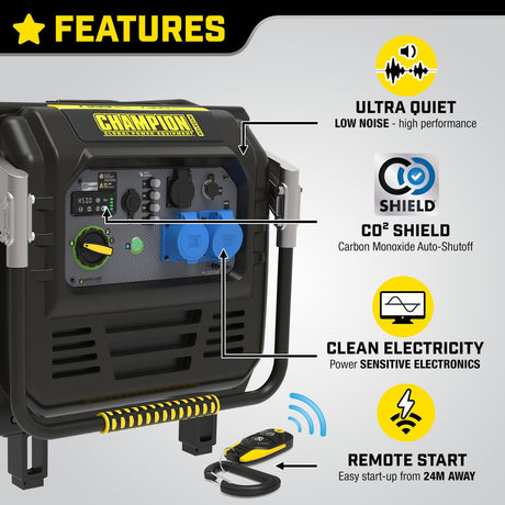 Stromerzeuger Champion 7000 Watt Inverter Generator - SEV