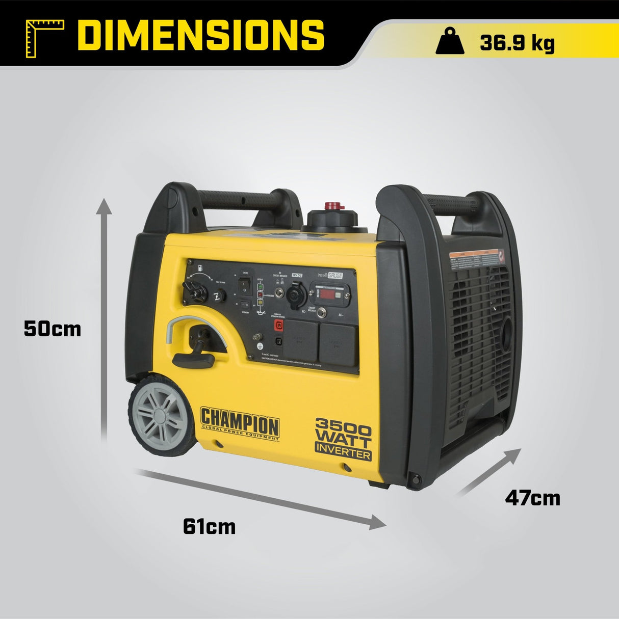 Stromerzeuger CHAMPION 3500W Inverter Petrol Generator - SEV