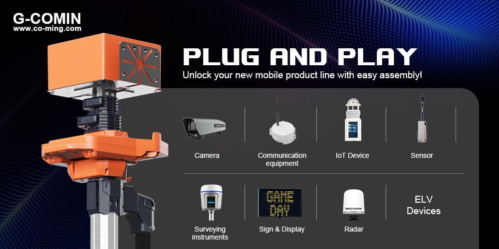 Energieversorgungs Stativ COMING GD - 300 - SEV
