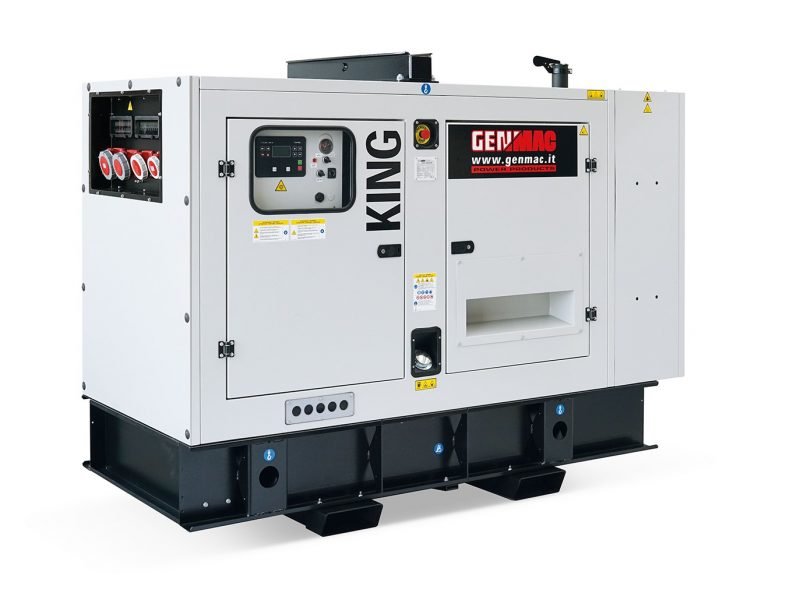 Stromerzeuger GENMAC KING-RENT G60DSS-M5 MECCALTE DGUV - SEV