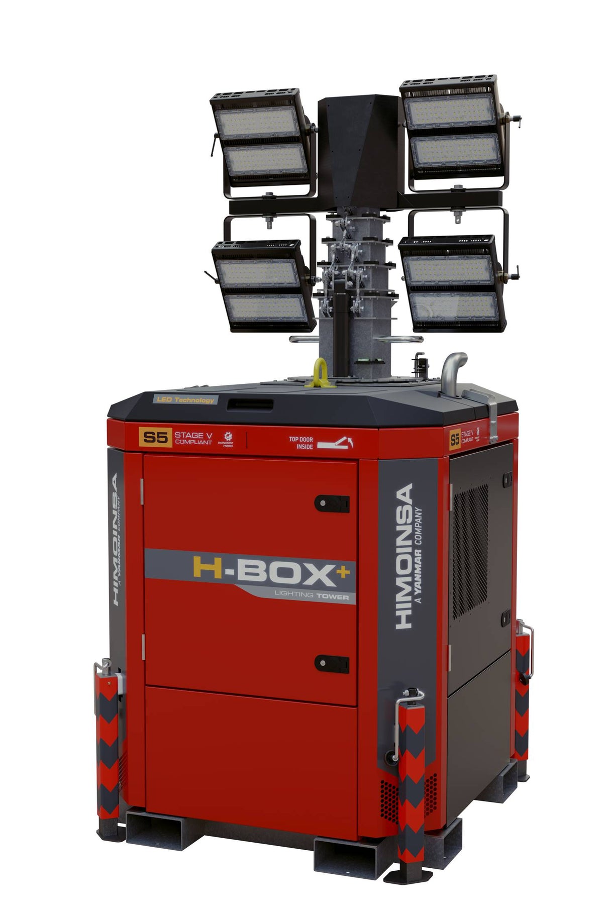 Lichtmast HIMOINSA HBOX+ M5 LED - SEV