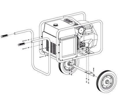 Mosa CTM 10 hand trolley