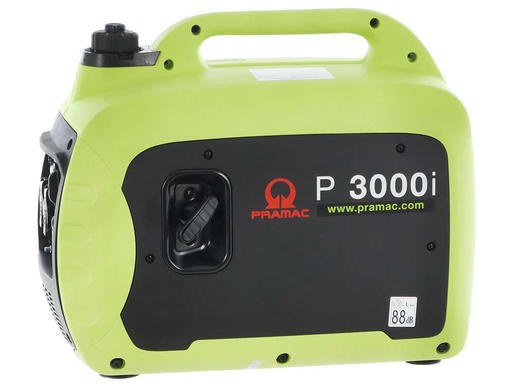 Tragbarer Stromerzeuger PRAMAC INVERTER P 3000i - SEV