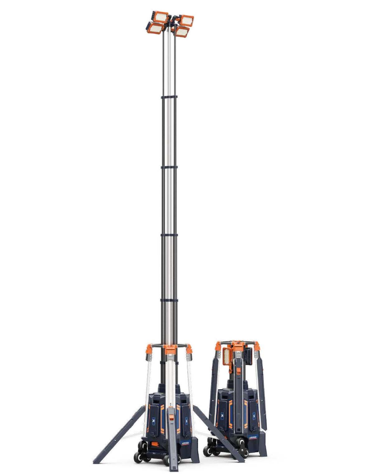 Lichtmast LYS TL-500H, 5,3m - SEV