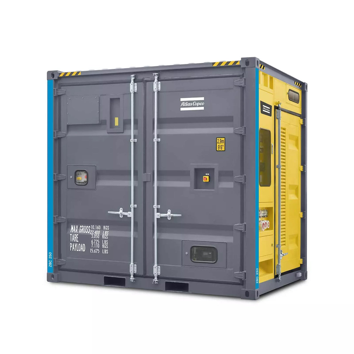 Energiespeicher Atlas Copco ZBC 250 - 575 - SEV