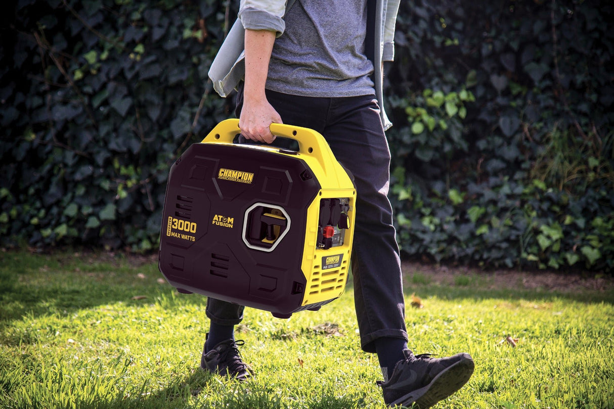Stromerzeuger CHAMPION 3000 Watt Inverter Generator – The Atom Fusion - SEV