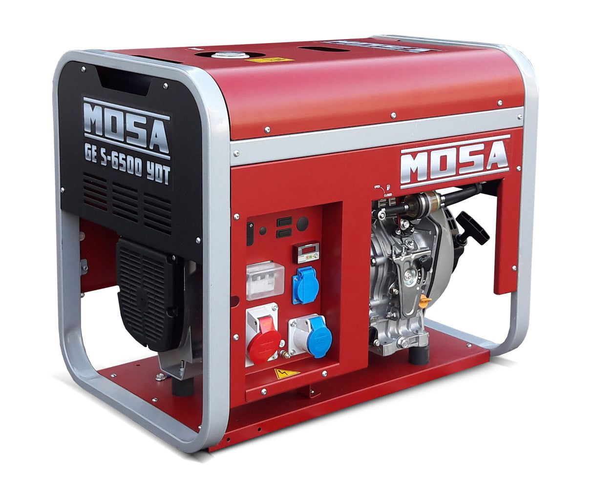 Groupe électrogène portable MOSA GES 6500 YDTE FI