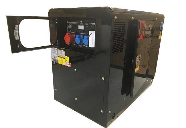 Warrior 13,5 kVA Silent Diesel Generator 3-phase - SEV