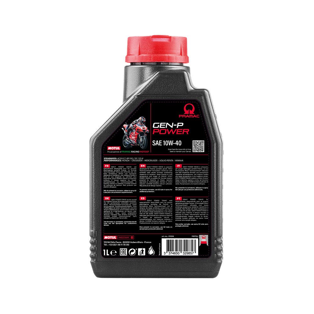 MOTUL GEN-P POWER 10W40 - SEV