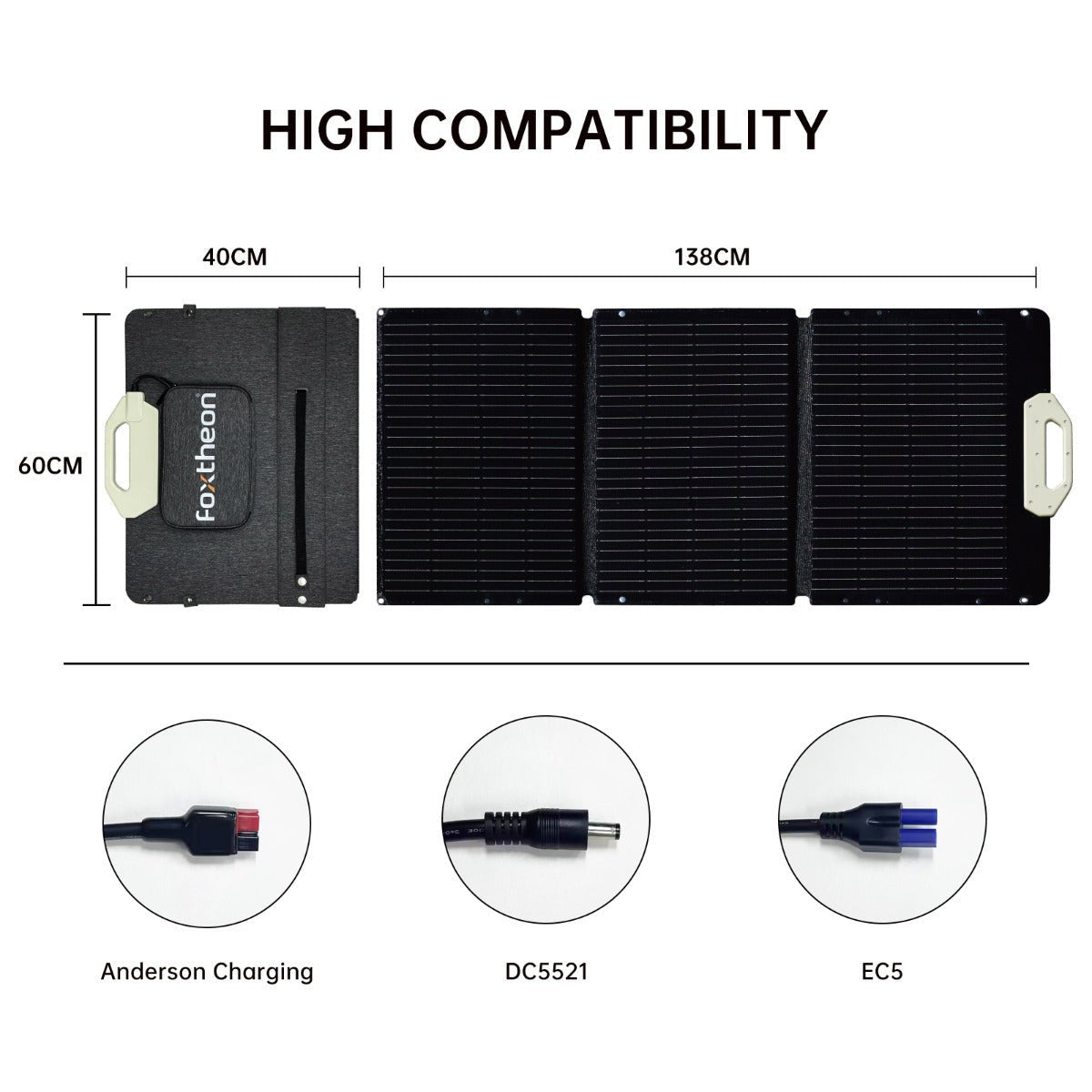 Tragbares Solarpanel Foxtheon SP120 - SEV