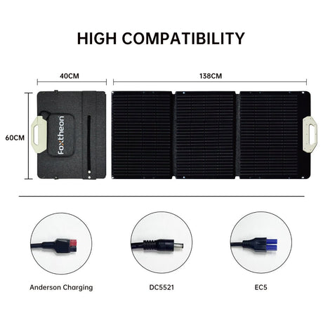Tragbares Solarpanel Foxtheon SP120 - SEV
