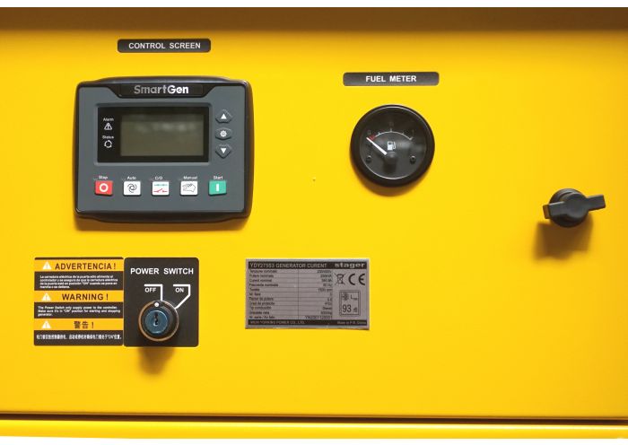 Stromerzeuger YORKING YDY 385 S3 - SEV