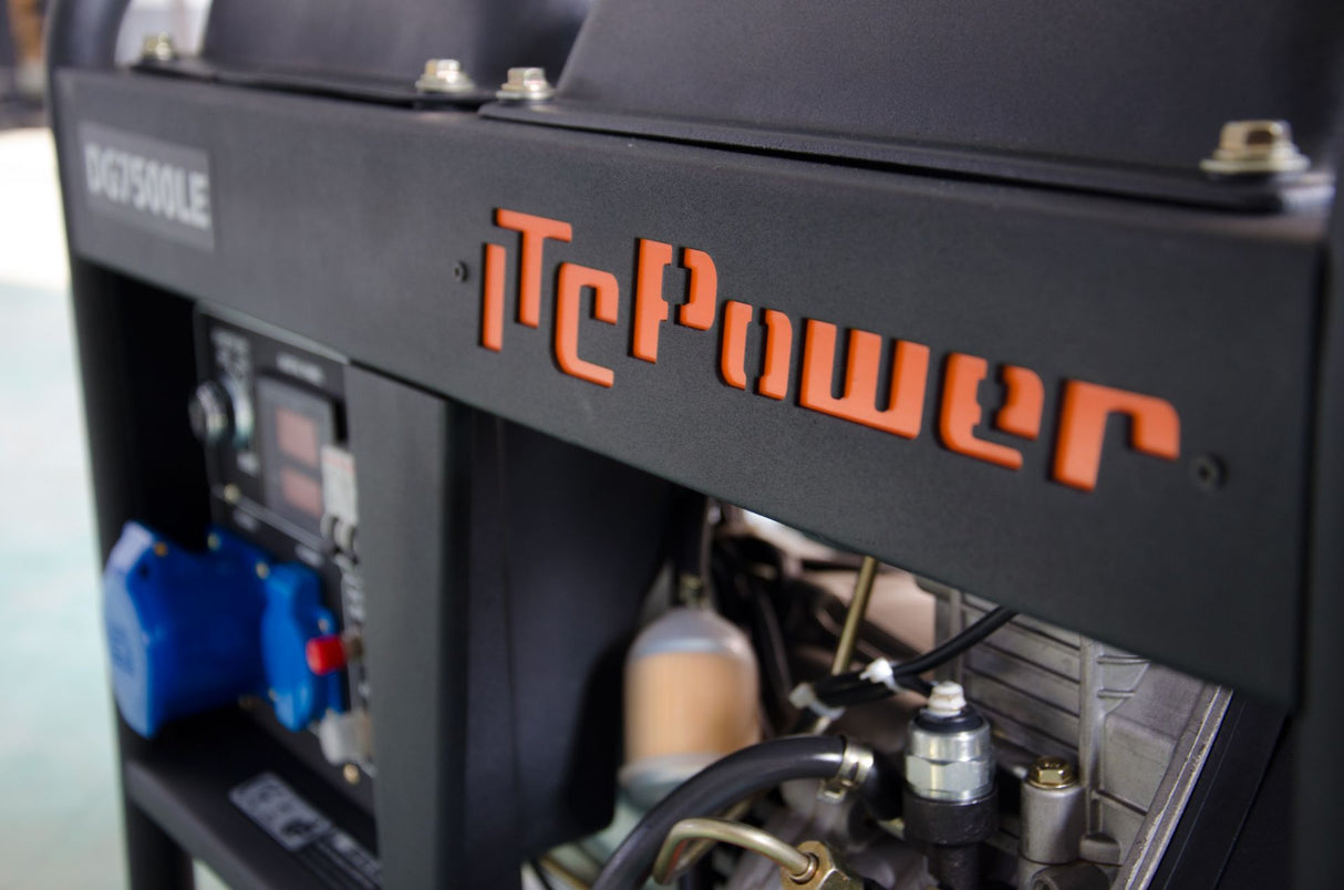 Groupe électrogène diesel ITC POWER DG7800LE
