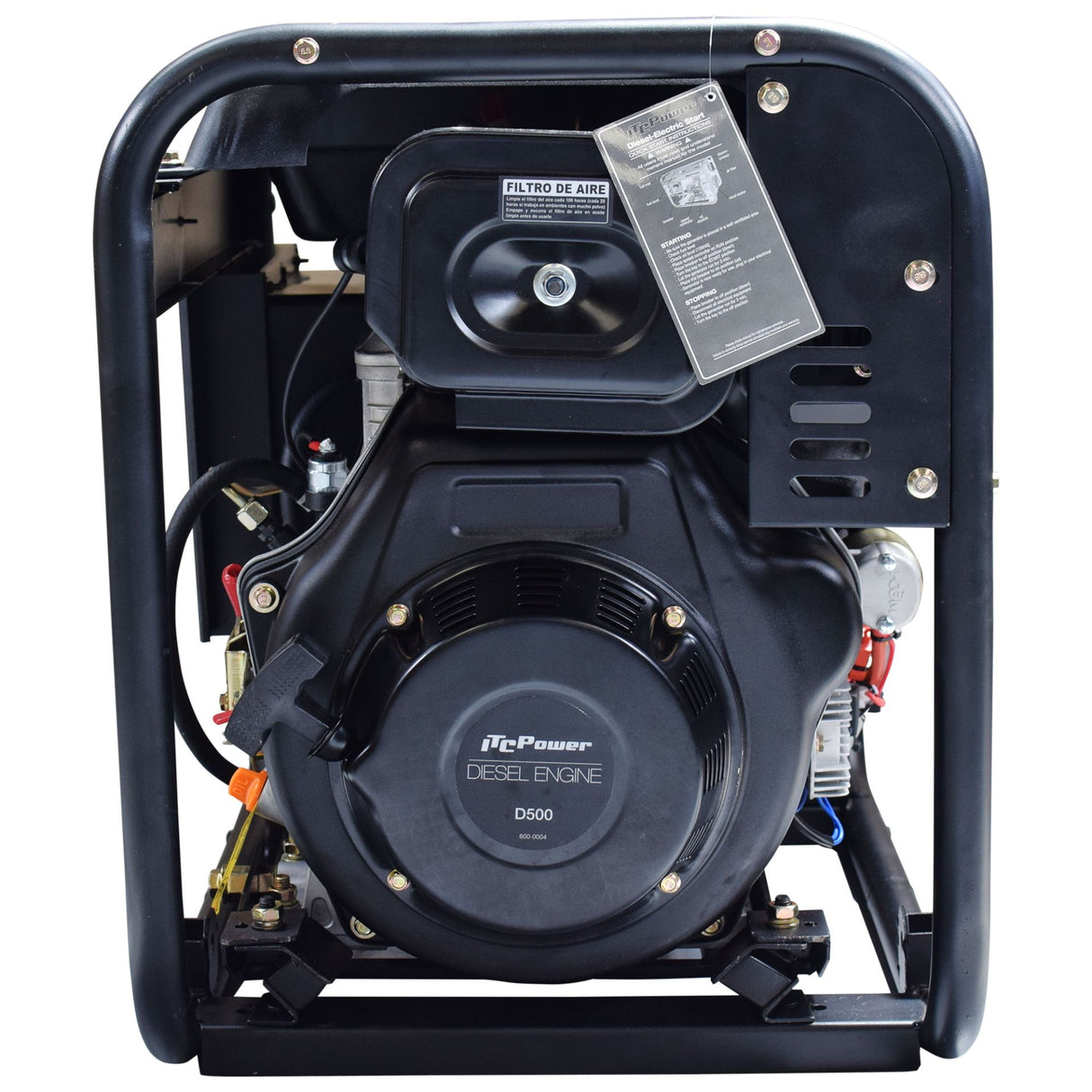 Groupe électrogène diesel ITC POWER DG7800LE