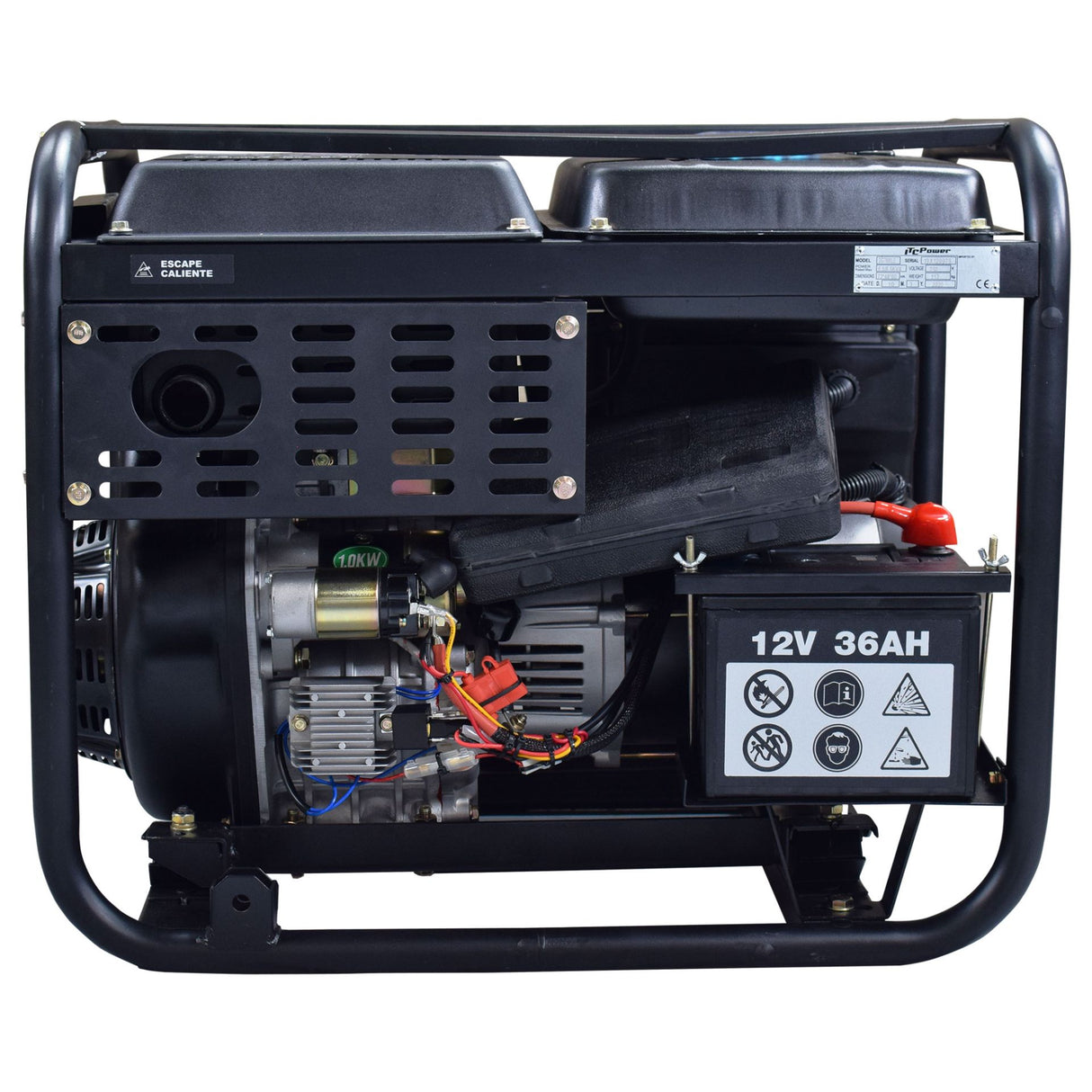 Groupe électrogène diesel ITC POWER DG7800LE