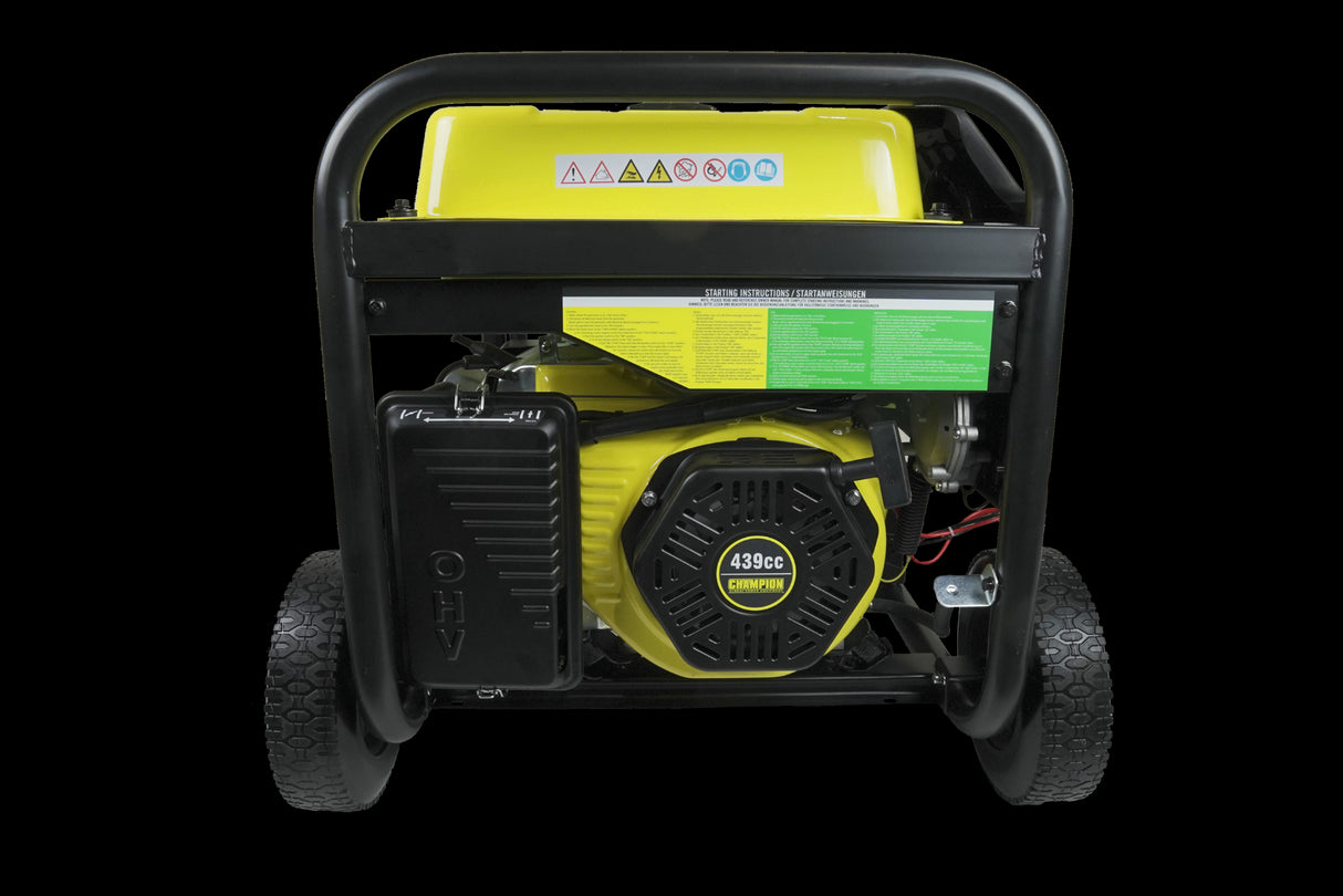 Power generator CHAMPION 7000 Watt LPG Dual Fuel Generator with electric starter
