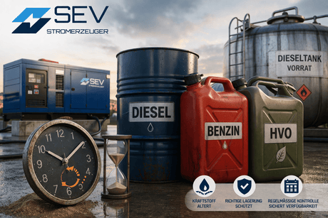 Kraftstofflagerung für Notstromaggregate - SEV