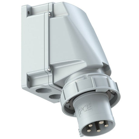 PCE CEE - Wandgerätestecker 400V 63A 5p 1h IP67 POWER TWIST - SEV