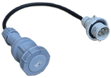 Adapterleitung 32AStecker auf 63A Kupplung - SEV