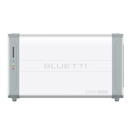 BLUETTI EP600 Wechselrichter I 6000W (benötigt B500 Erweiterungsbatterie) - SEV