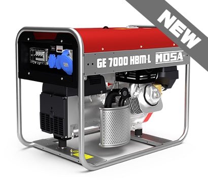 Mietgerät Tragbarer Stromerzeuger MOSA GE 7000 HBM - L - SEV