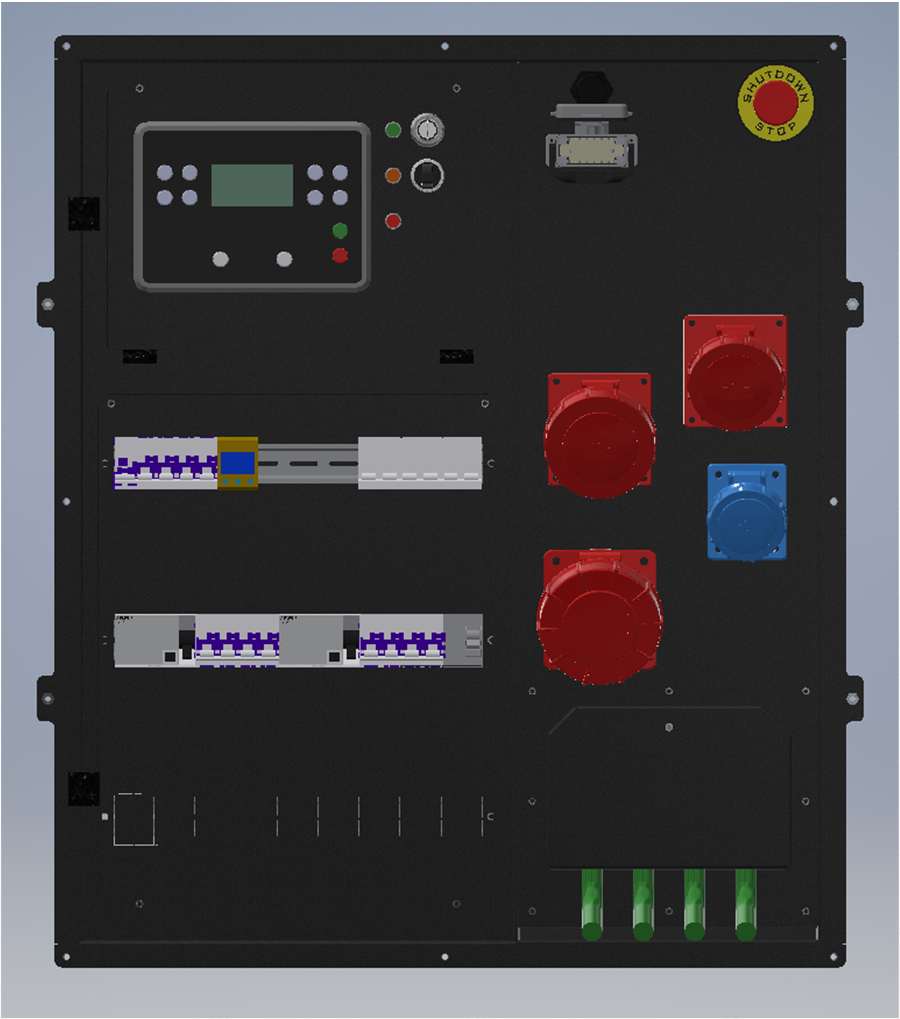 Stromerzeuger GENMAC KING-RENT G60DSS-M5 MECCALTE DGUV