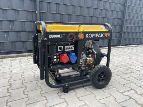 KOMPAK K8000LE-T Diesel-Stromaggregat – Full Power 230/400 V - SEV