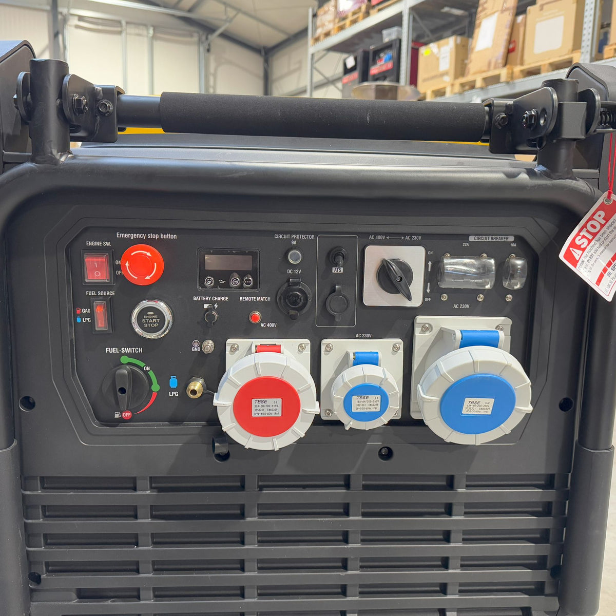 KOMPAK Inverter-Stromerzeuger KGG120Ei-DF (Dual Fuel)