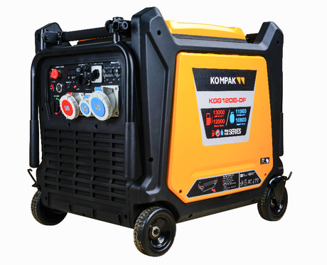 KOMPAK Inverter-Stromerzeuger KGG120Ei-DF (Dual Fuel) - SEV
