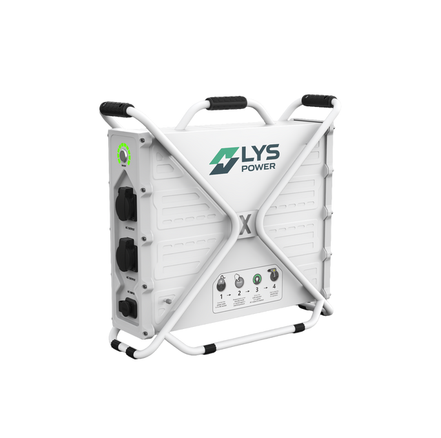 Mobiler Energiespeicher LYS PowerGiant 3600 RCD - SEV