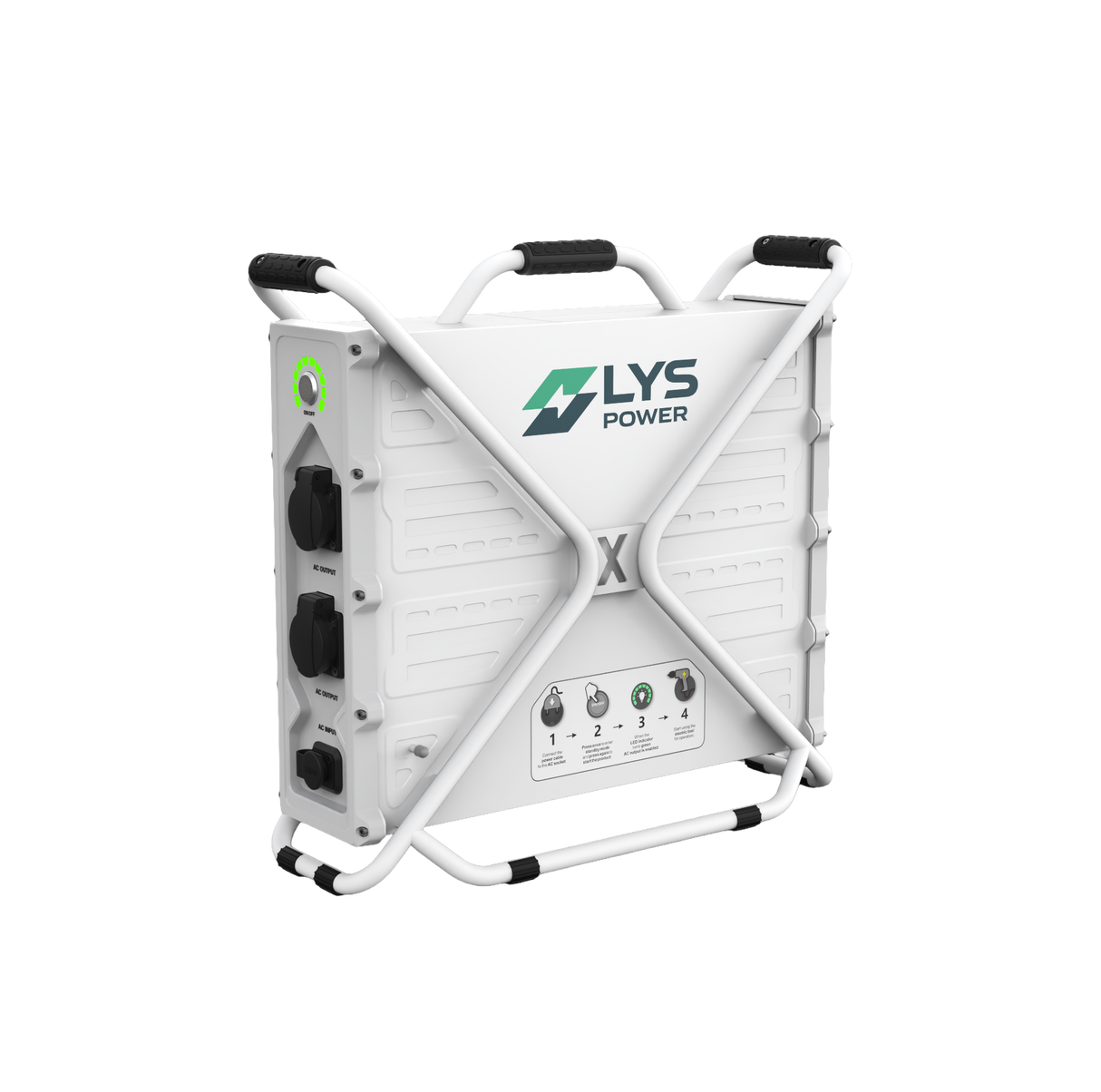 Bundle 3 x Mobiler Energiespeicher LYS PowerGiant 3600 + LYS Power PG3600-LINK