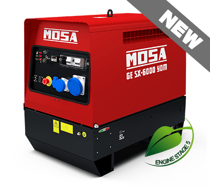MOSA GE SX 6000 YDM portable power generator – SEV