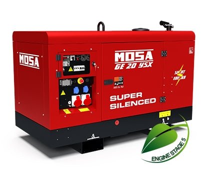 Stromerzeuger MOSA GE 20 YSX-EAS - SEV