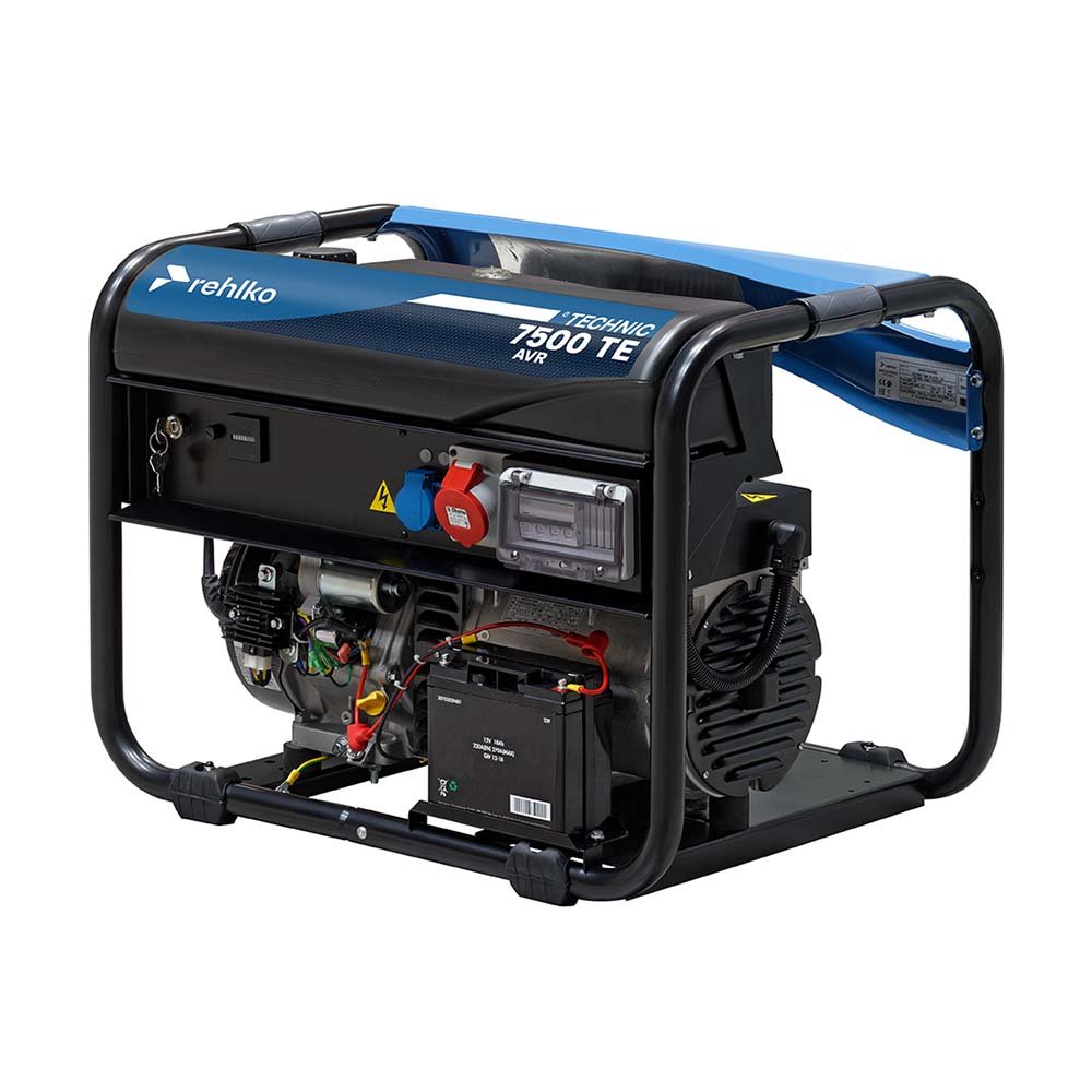 SDMO TECHNIC 7500 TE AVR C5 portable power generator – SEV