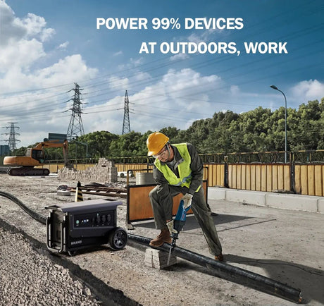 Mobiler Energiespeicher W5 - E 5 - 5, IP54, RCBO - SEV