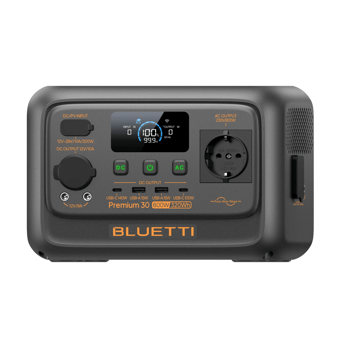 BLUETTI Premium 30 V2 Tragbare Powerstation I 600W 320Wh - SEV
