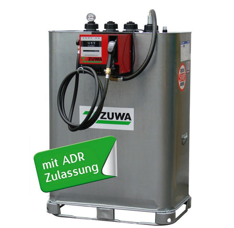 ZUWA Kleintankanlage 990 l/Kleintankstelle CUBE 70 für Diesel und Biodiesel - SEV