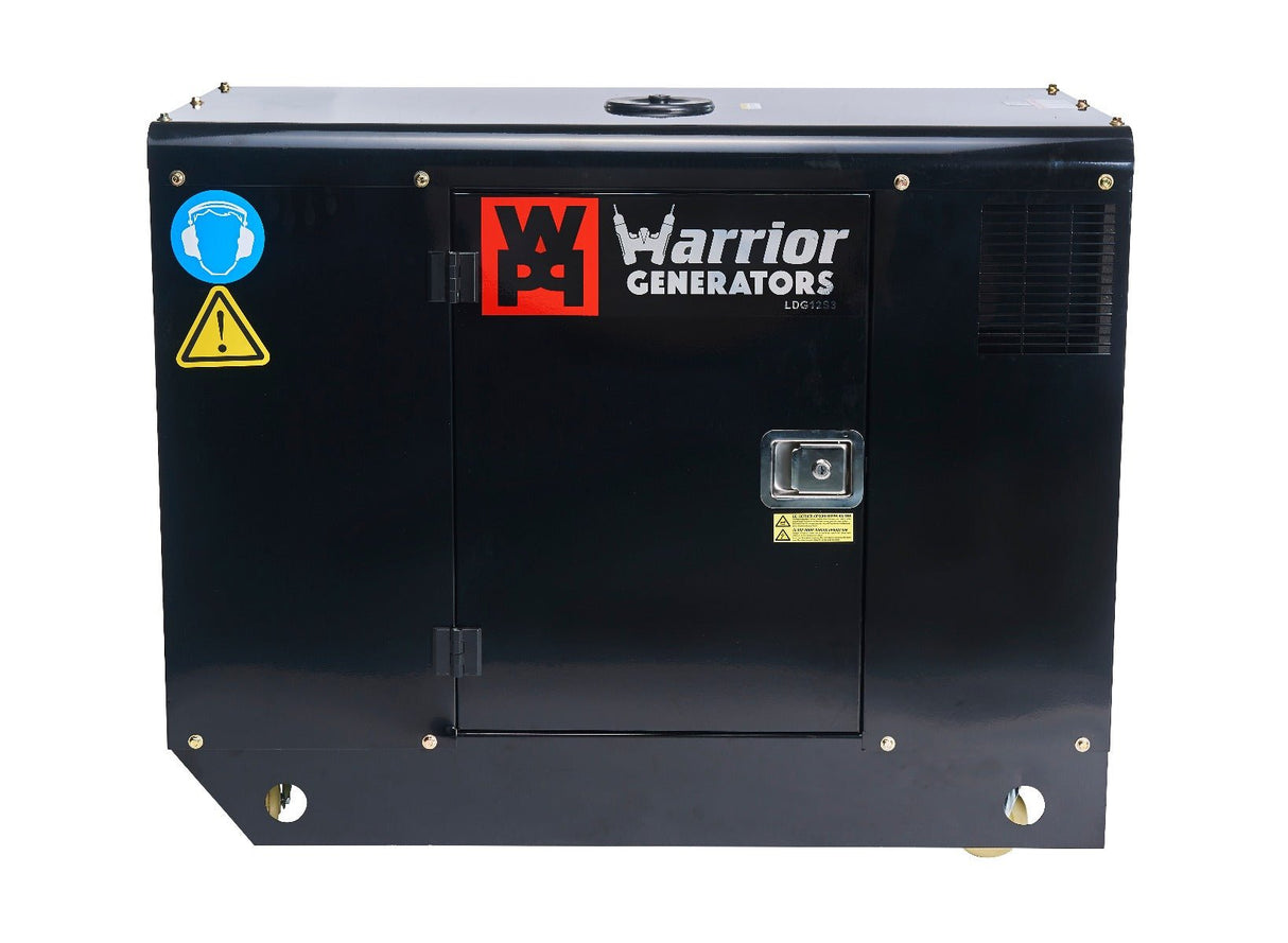 Warrior 13,5 kVA Silent Diesel Generator 3-phase - SEV